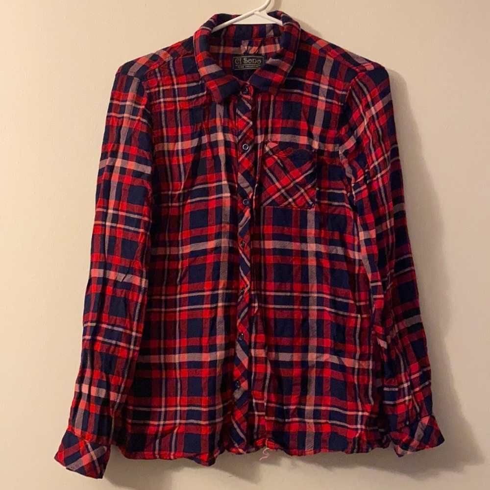 Ci Sono plad shirt!